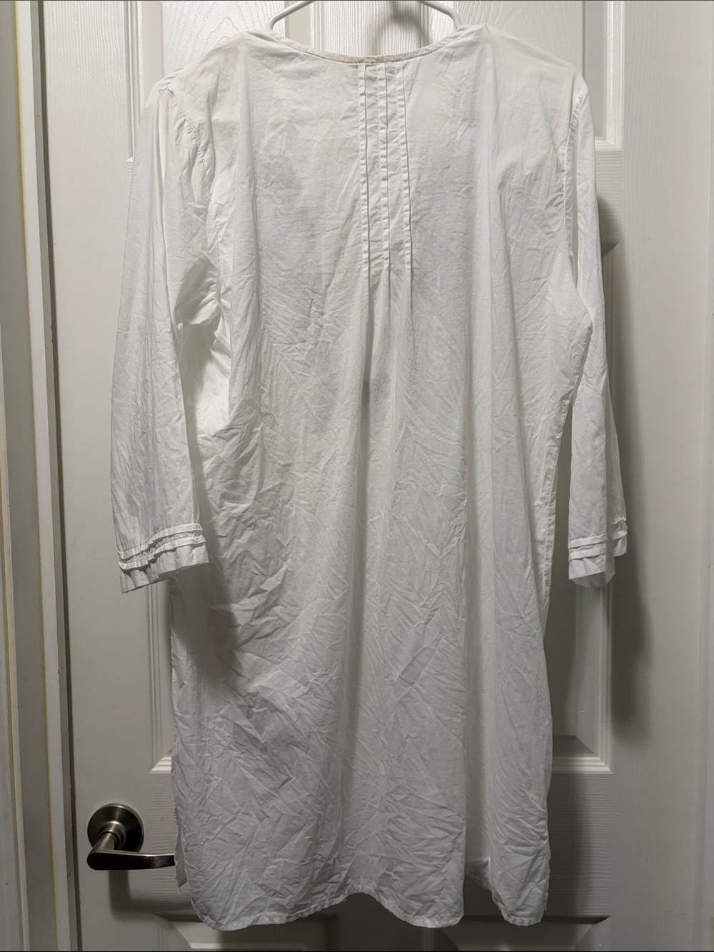 Tommy Bahama White Cotton Top with Brown Label and Embroidery - Picture 3 of 16